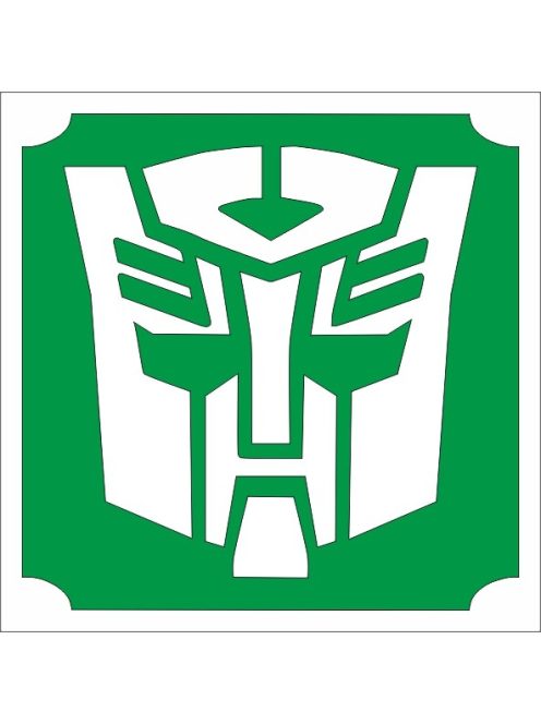 5x5 cm-es Csillámtetoválás sablon - Transformers Optimus 124