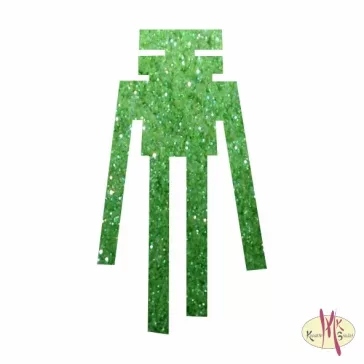 5x5 cm-es Csillámtetoválás sablon - Minecraft 128
