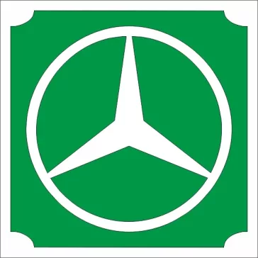 Csillámtetoválás sablon - Mercedes 129