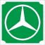 Csillámtetoválás sablon - Mercedes 129