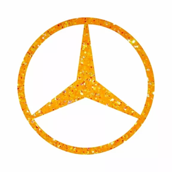 Csillámtetoválás sablon - Mercedes 129