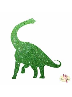 5x5 cm-es Csillámtetoválás sablon -Dino 132