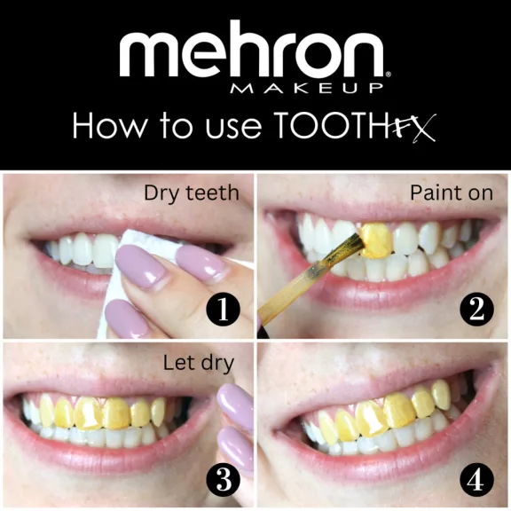 Mehron Tooth FX - Fog festék Gold