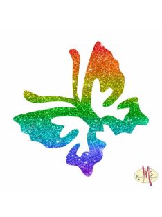 5x5 cm-es Csillámtetoválás sablon - Lepke 149