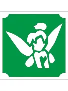 5x5 cm-es Csillámtetoválás sablon - Csingiling 154