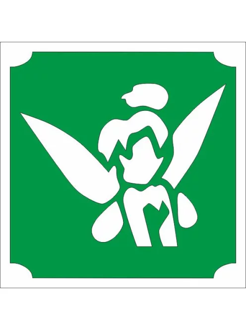 5x5 cm-es Csillámtetoválás sablon - Csingiling 154