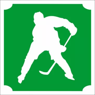 Hockey stencil