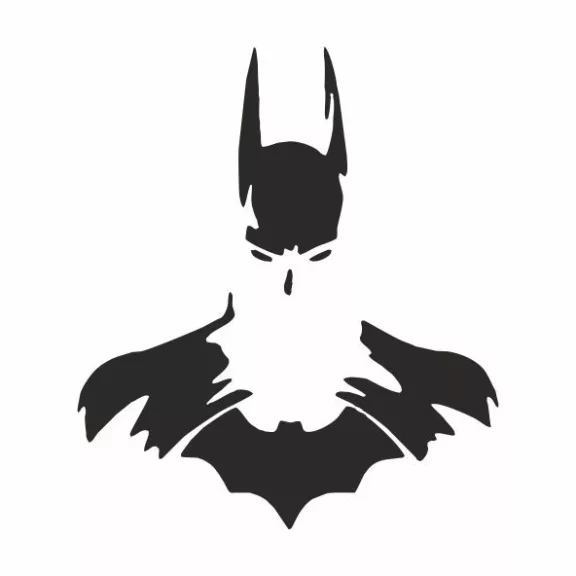 5x5 cm-es Csillámtetoválás sablon - Batman 158