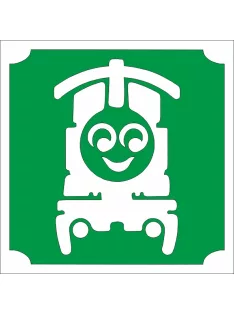   5x5 cm-es Csillámtetoválás  sablon - Thomas a gőzmozdony 160