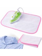 hőálló vasalóvédő háló kényes ruhák vasalásához 50x30 cm