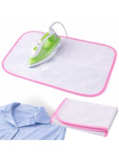 hőálló vasalóvédő háló kényes ruhák vasalásához 50x30 cm