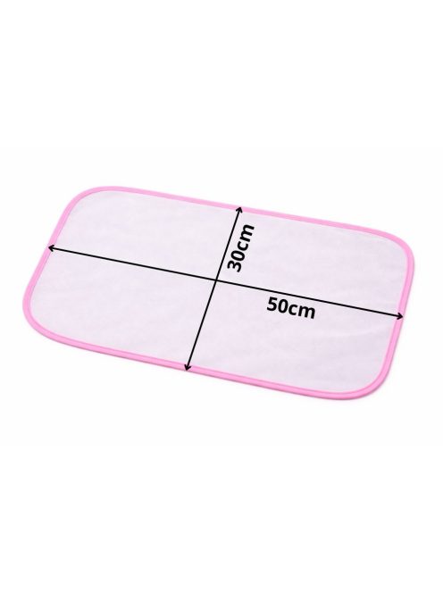 hőálló vasalóvédő háló kényes ruhák vasalásához 50x30 cm