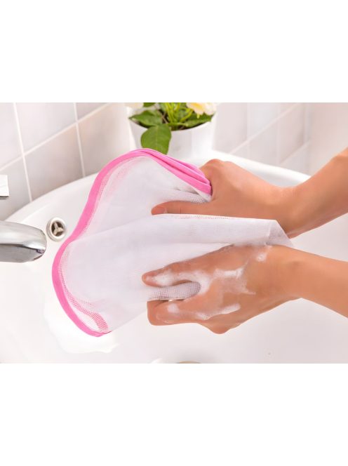 hőálló vasalóvédő háló kényes ruhák vasalásához 50x30 cm