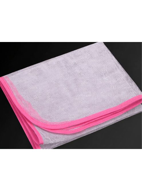 hőálló vasalóvédő háló kényes ruhák vasalásához 50x30 cm