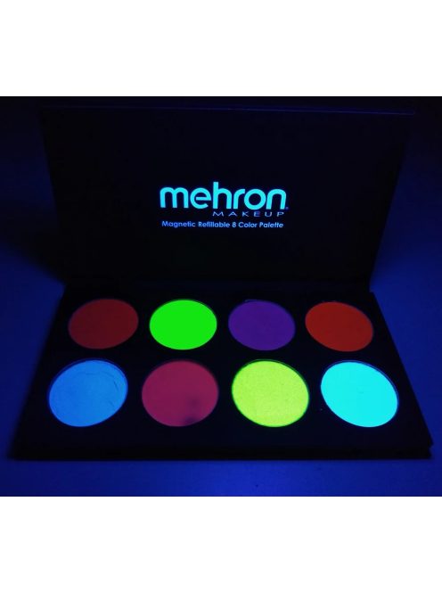 Mehron Paradise Makeup AQ - 8 szín paletta - Neon UV Glow