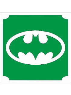5x5 cm-es Csillám tetoválás sablon - Batman 169
