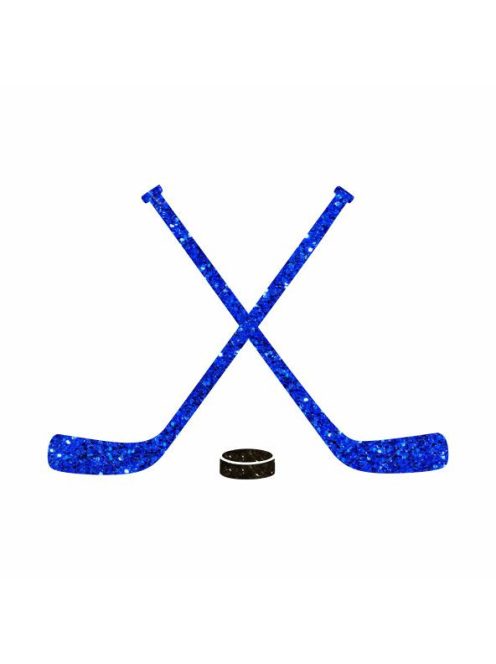 KiviArt 5x5 cm-es Csillámtetoválás sablon -  jégkorong minta.