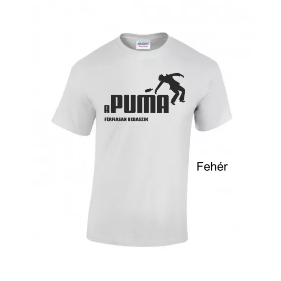 Póló - Apuma férfiasan bebaszik