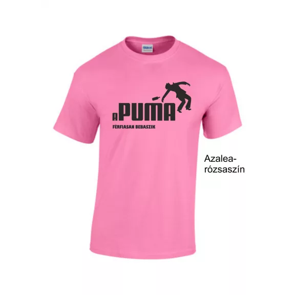 Póló - Apuma férfiasan bebaszik