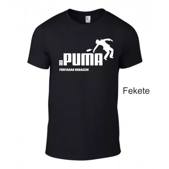 Póló - Apuma férfiasan bebaszik