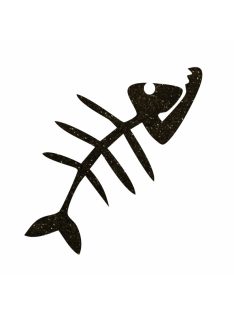 Csillámtetoválás sablon - Hal