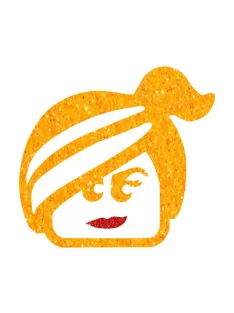 5x5 cm-es Csillámtetoválás sablon - Lego lány 208