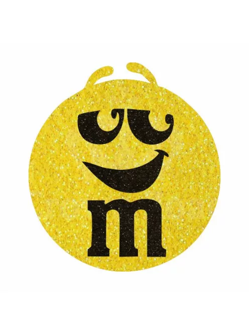 5x5 cm-es Csillámtetoválás sablon - m&m's 209