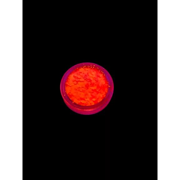 KiviArt Mixed Chunky UV Csillám Pink GSL142 - Világító Neon Pink Nagyszemcsés Glitter