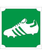 KiviArt foci cipó csillámtetoválás sablon mintával.