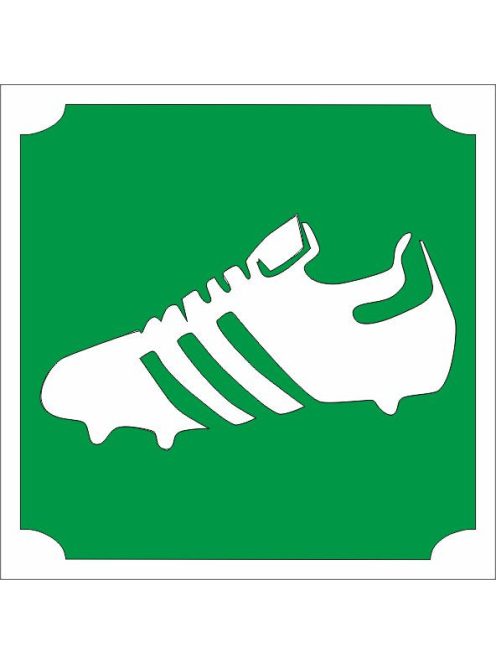 KiviArt foci cipó csillámtetoválás sablon mintával.