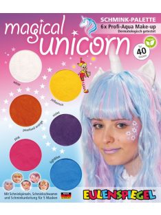   EULENSPIEGEL - 6 színű arcfesték készlet "Magical Unicorn"