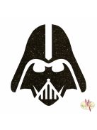 5x5 cm-es Csillámtetoválás sablon - Darth Vader 236