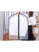 Ruha védő huzat 60x100 cm méretben, cipzárral és átlátszó