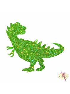 Mk Body Deco 5x5 cm-es Csillámtetoválás sablon - T Rex dino 239