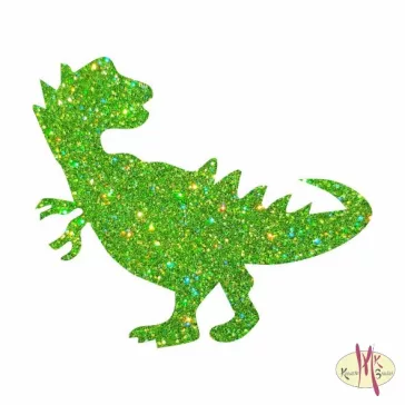 Mk Body Deco 5x5 cm-es Csillámtetoválás sablon - T Rex dino 239