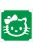 5x5 cm-es csillámtetoválás sablon - Hello Kitty 245