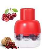 8 szemes cseresznye és meggy magozó készülék átlátszó magtartállyal