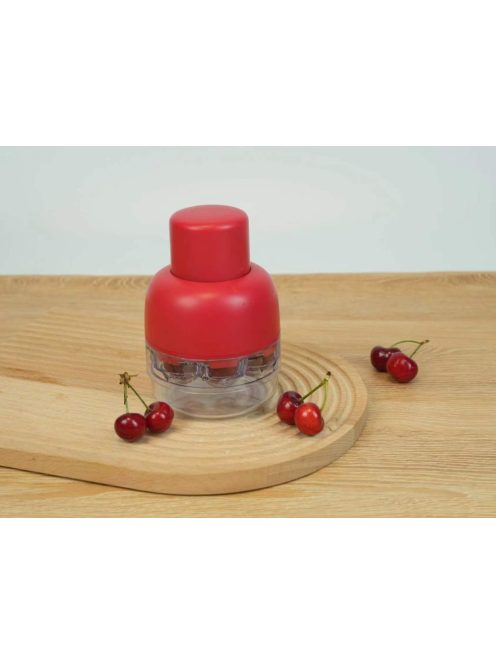 8 szemes cseresznye és meggy magozó készülék átlátszó magtartállyal