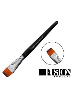 Fusion Body Art Professzionális Arcfestő Ecset Készlet 6 különböző ecsettel, kibontva egy asztalon