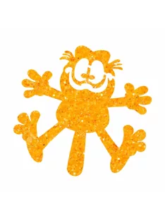 5x5 cm-es Csillámtetoválás sablon - Garfield 248