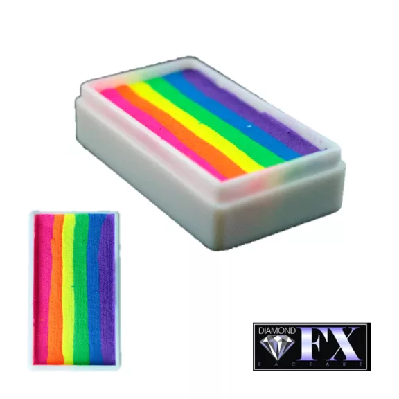 Diamond FX csíkos arcfesték - Neon Nights 28g/