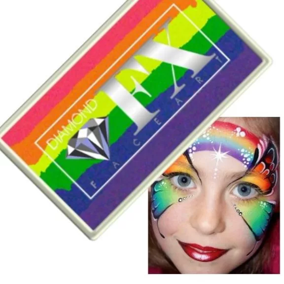 Diamond FX csíkos arcfesték - Neon Nights 28g/