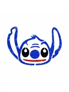 Stitch Csillámtetoválás sablon és matrica – Kreatív testfestés csillámporral