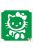 5x5 cm-es Csillám tetoválás sablon - Hello Kitty 267