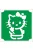 5x5 cm-es Csillám tetoválás sablon - Hello Kitty 268