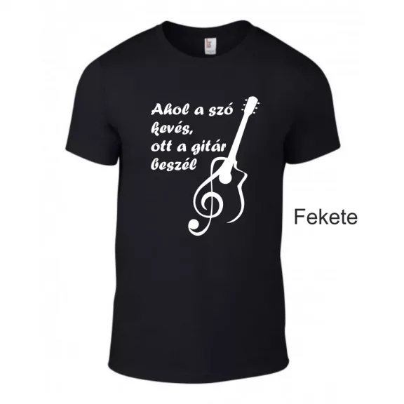 Póló - Ahol a szó kevés, ott a gitár beszél
