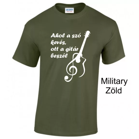 Póló - Ahol a szó kevés, ott a gitár beszél
