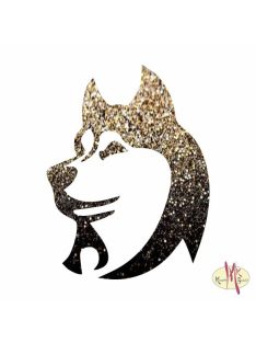 5x5 cm-es Csillámtetoválás sablon - Husky 273