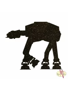   5x5 cm-es Csillámtetoválás sablon -Star Wars, Birodalmi lépegető 275