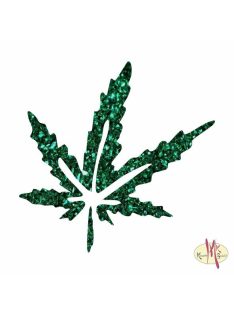 5x5 cm-es Csillám tetoválás sablon - Kender 284